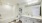 Bathroom with shower curtain  